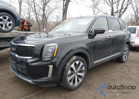2022 Kia Telluride S из США, поврежденный, VIN 5XYP6DHC6NG201776
